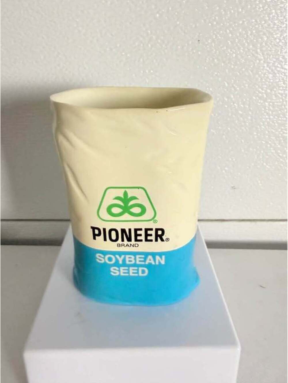 Pioneer Brand Soybean Seed Bag Pen holder